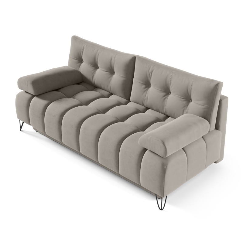 Pohovka s funkcí spaní BERGEN – moderní pohovka s úložným prostorem | AMON