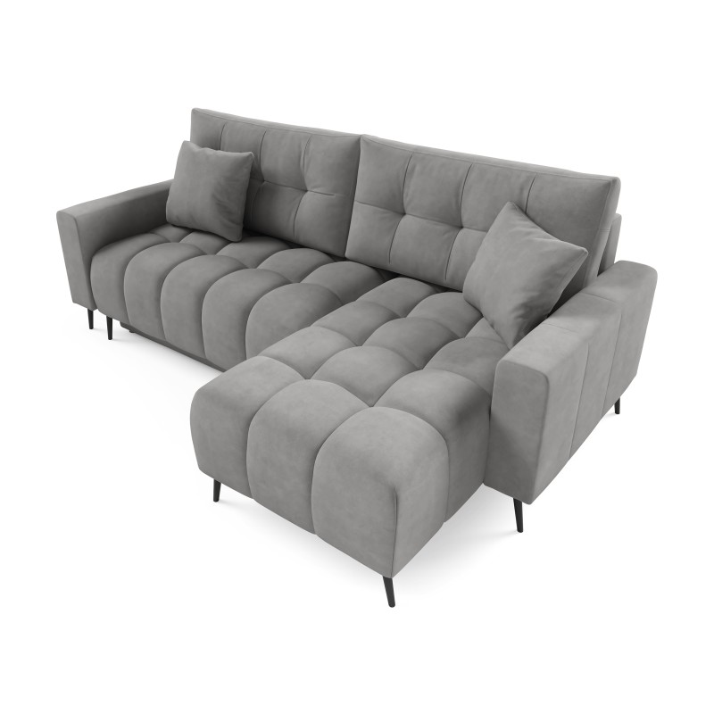 Rohová sedací souprava s funkcí spaní DENVER | AMON