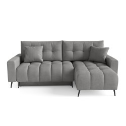 Rohová sedací souprava s funkcí spaní DENVER | AMON