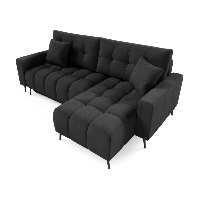 Rohová sedací souprava s funkcí spaní DENVER | AMON