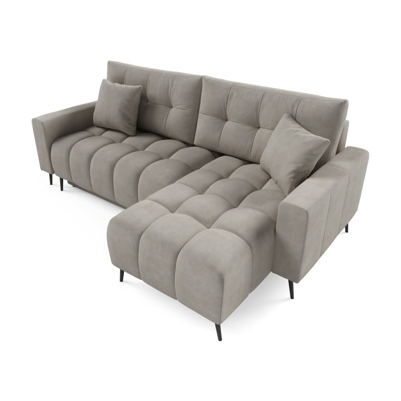 Rohová sedací souprava s funkcí spaní DENVER | AMON