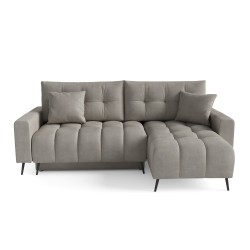 Rohová sedací souprava s funkcí spaní DENVER | AMON