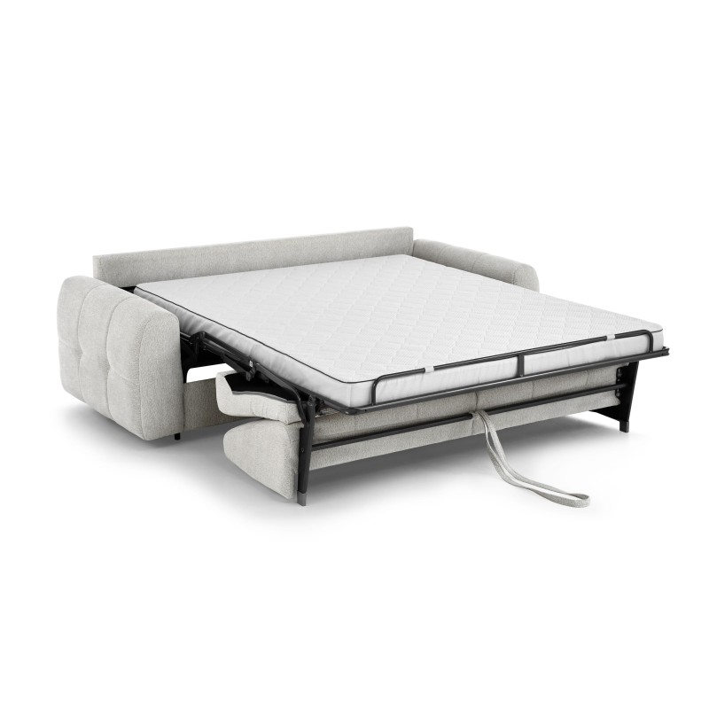 Třímístná pohovka PIREUS s italským rámem a matrací – funkce spaní | Chenille MISTERIO