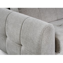 Třímístná pohovka PIREUS s italským rámem a matrací – funkce spaní | Chenille MISTERIO