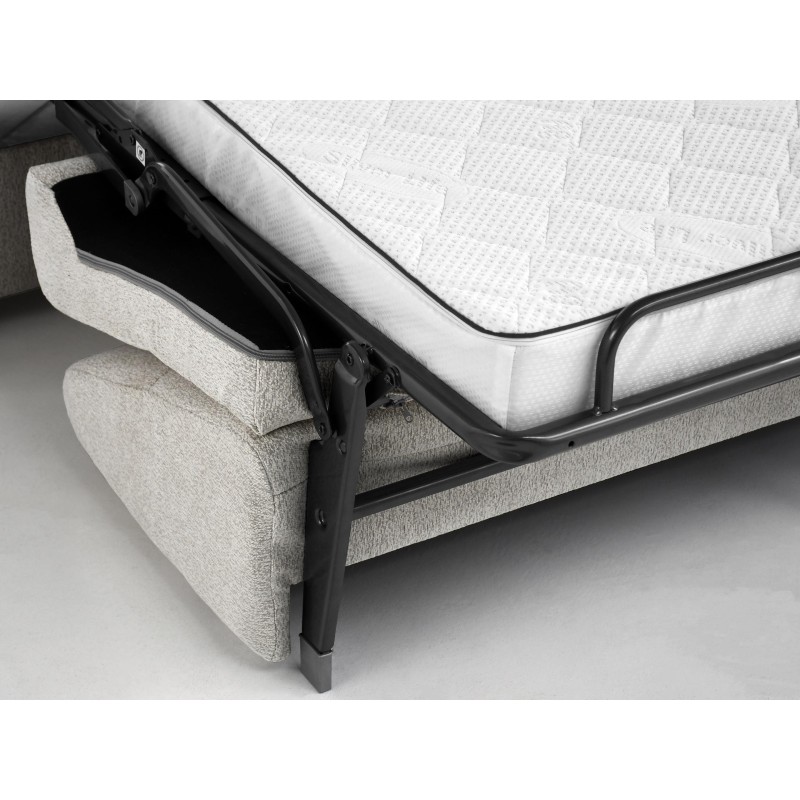 Třímístná pohovka PIREUS s italským rámem a matrací – funkce spaní | Chenille MISTERIO