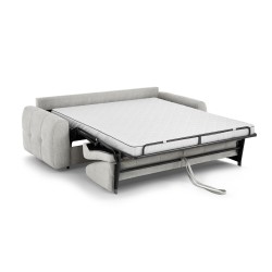 Třímístná pohovka PIREUS s italským rámem a matrací – funkce spaní | Chenille MISTERIO