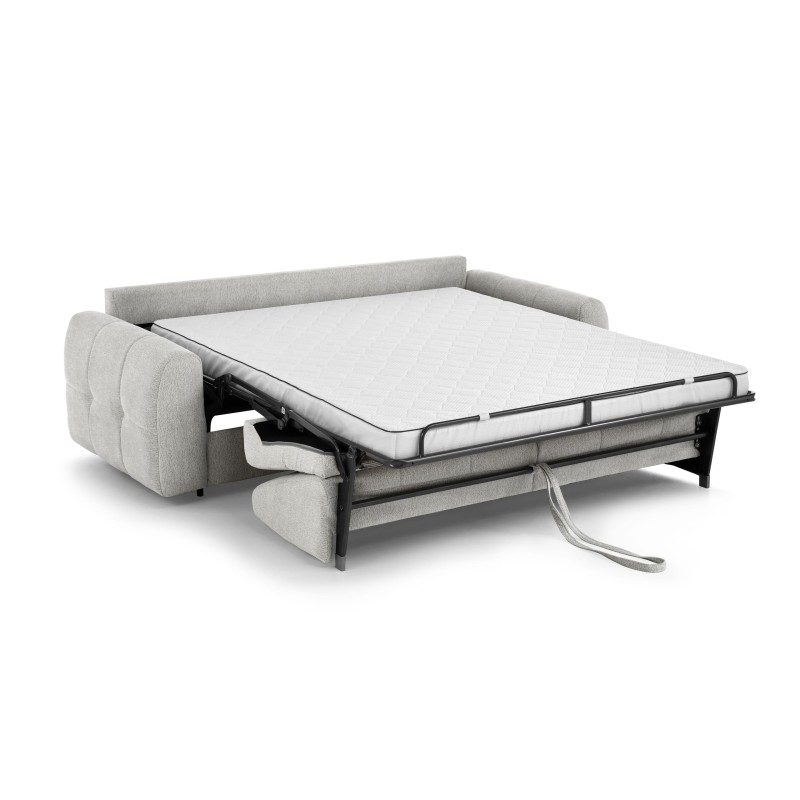Třímístná pohovka PIREUS s italským rámem a matrací – funkce spaní | Chenille MISTERIO