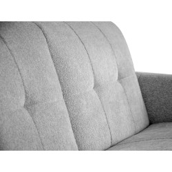 Třímístná pohovka PIREUS s italským rámem a matrací – funkce spaní | Chenille MISTERIO