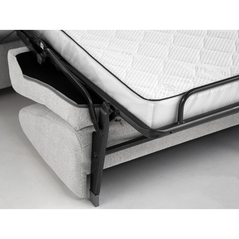 Třímístná pohovka PIREUS s italským rámem a matrací – funkce spaní | Chenille MISTERIO