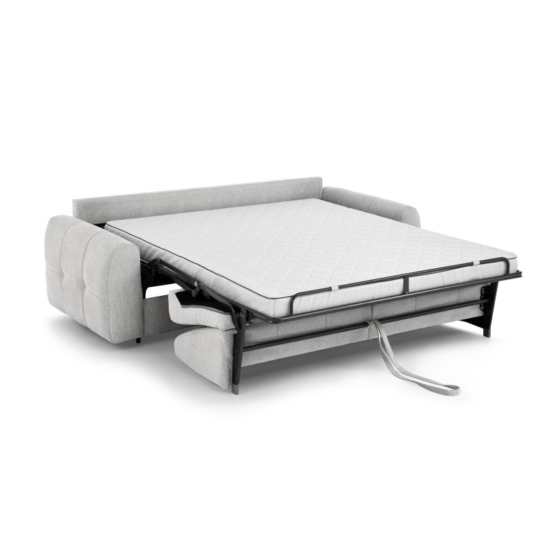 Třímístná pohovka PIREUS s italským rámem a matrací – funkce spaní | Chenille MISTERIO