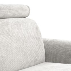 Třímístná pohovka PAVARTI s italským rámem a matrací – funkce spaní | Elegantní velours