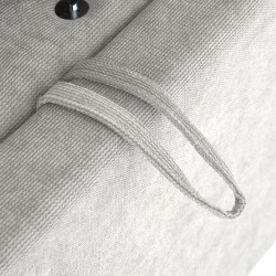 Třímístná pohovka PAVARTI s italským rámem a matrací – funkce spaní | Elegantní velours