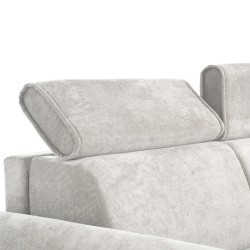 Třímístná pohovka PAVARTI s italským rámem a matrací – funkce spaní | Elegantní velours