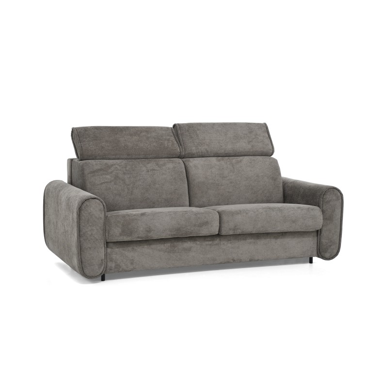 Třímístná pohovka PAVARTI s italským rámem a matrací – funkce spaní | Elegantní velours