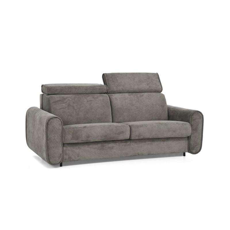 Třímístná pohovka PAVARTI s italským rámem a matrací – funkce spaní | Elegantní velours