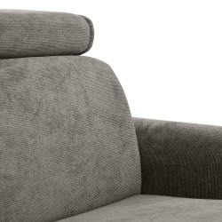 Třímístná pohovka PAVARTI s italským rámem a matrací – funkce spaní | Elegantní velours