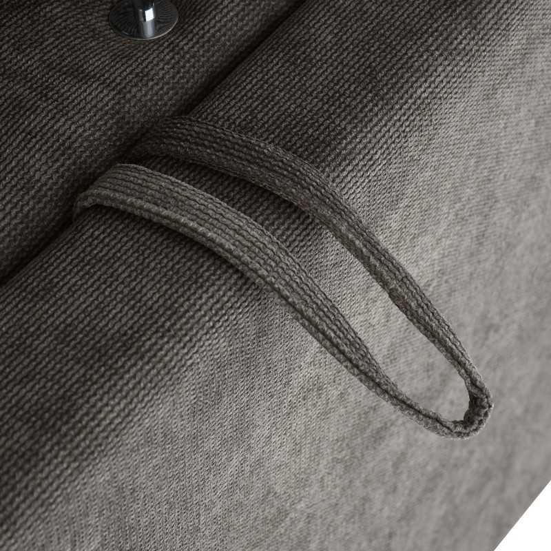 Třímístná pohovka PAVARTI s italským rámem a matrací – funkce spaní | Elegantní velours