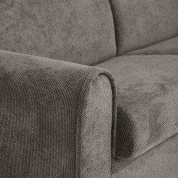 Třímístná pohovka PAVARTI s italským rámem a matrací – funkce spaní | Elegantní velours