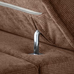 Třímístná pohovka PAVARTI s italským rámem a matrací – funkce spaní | Elegantní velours