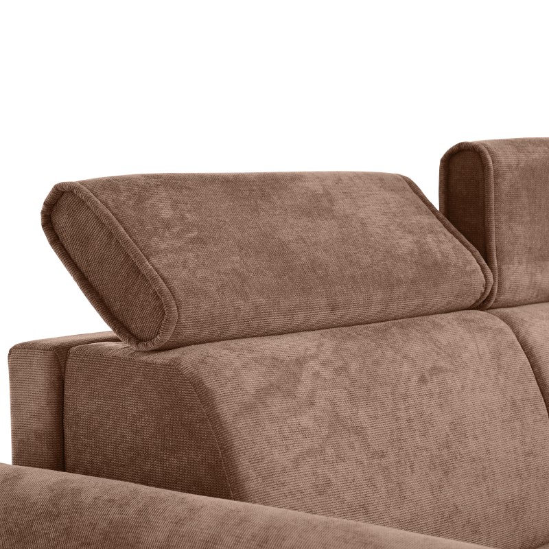 Třímístná pohovka PAVARTI s italským rámem a matrací – funkce spaní | Elegantní velours