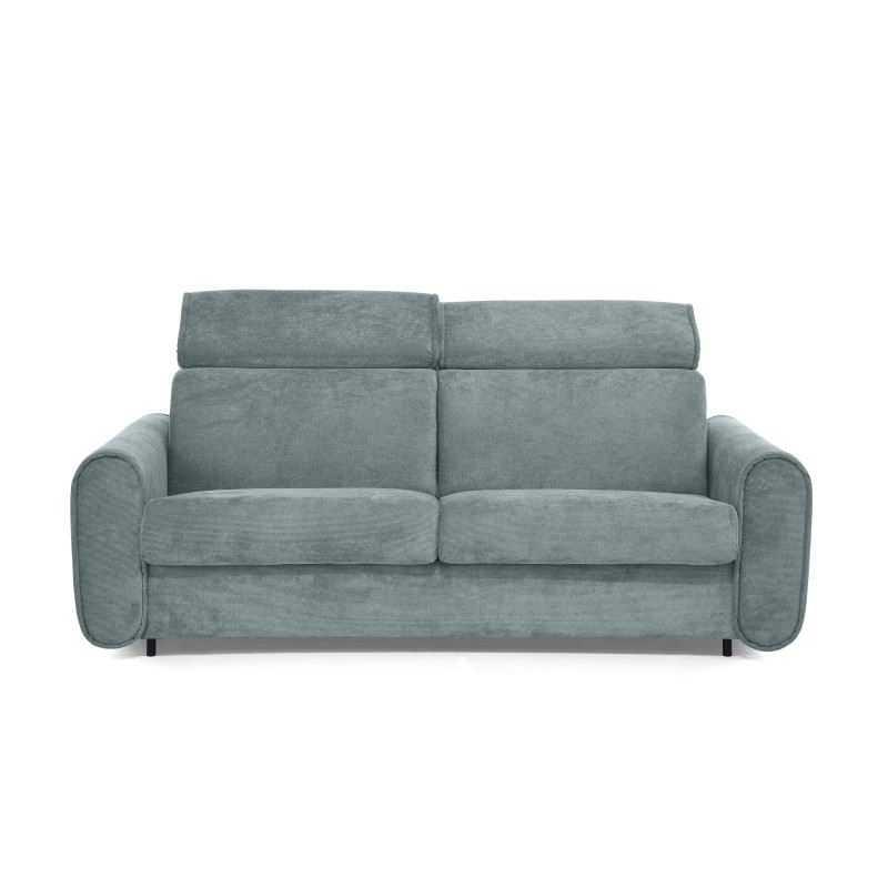 Třímístná pohovka PAVARTI s italským rámem a matrací – funkce spaní | Elegantní velours