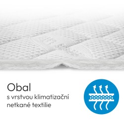 Pěnová matrace MEDIRO ERGO+ H2 - s potahem Silver Life