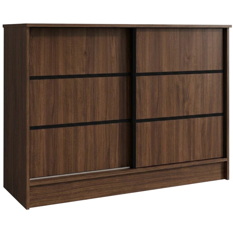 Komoda MIRELA se 2 posuvnými dveřmi - moderní a elegantní komoda do obývacího pokoje | BeautySofa24