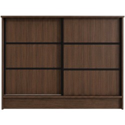 Komoda MIRELA se 2 posuvnými dveřmi - moderní a elegantní komoda do obývacího pokoje | BeautySofa24