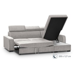 Rohová pohovka FOX II s funkcí spaní ❤︎ BeautySofa24.pl