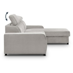 Rohová pohovka FOX II s funkcí spaní ❤︎ BeautySofa24.pl