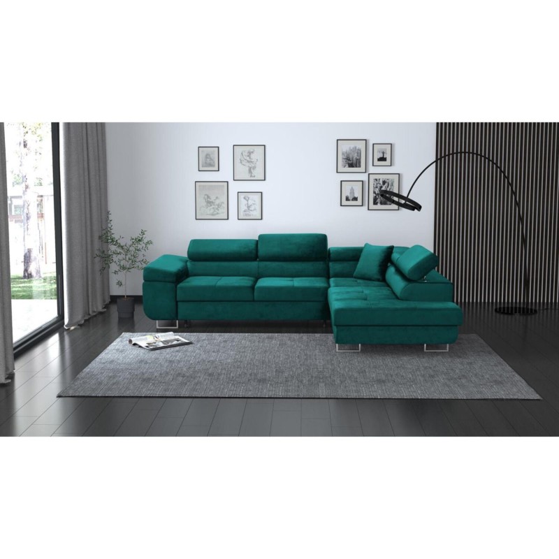 Rohová pohovka s funkcí spaní VILD ❤︎ BeautySofa24.pl
