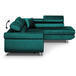 Rohová pohovka s funkcí spaní VILD ❤︎ BeautySofa24.pl
